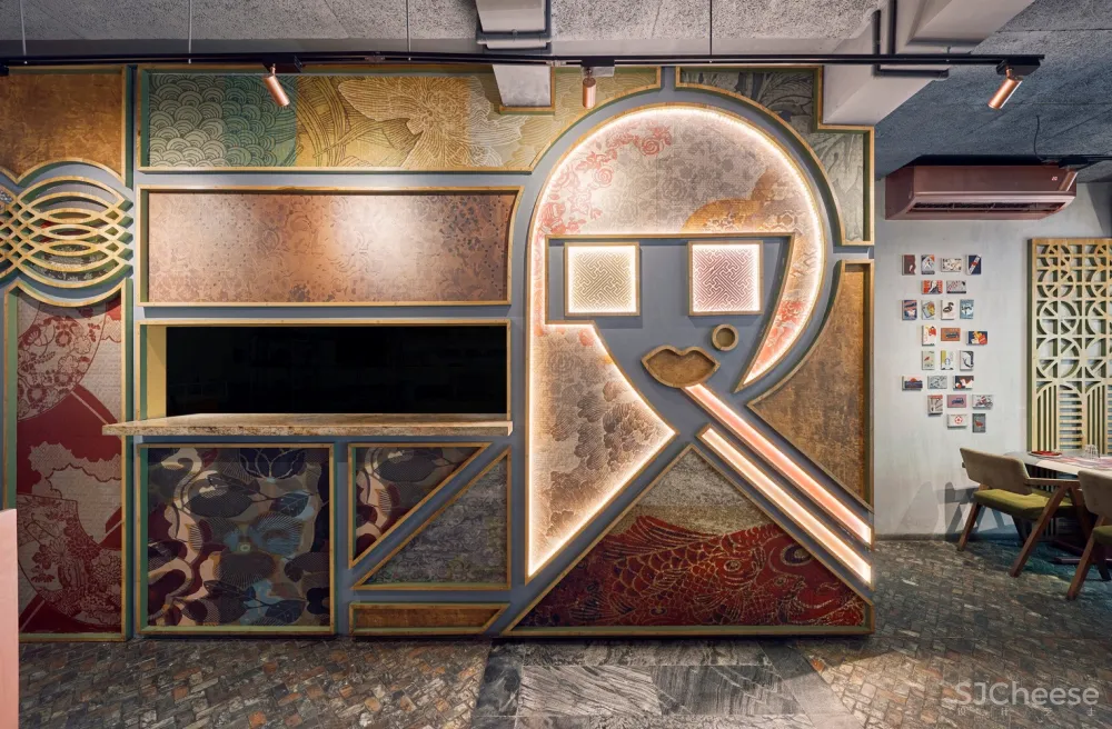 145㎡印度·MISU主题亚洲餐厅设计 FADD Studio