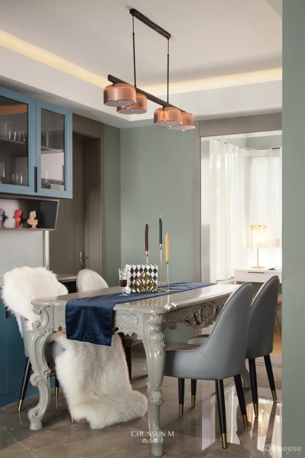 蓝柯一梦 春山慢设计