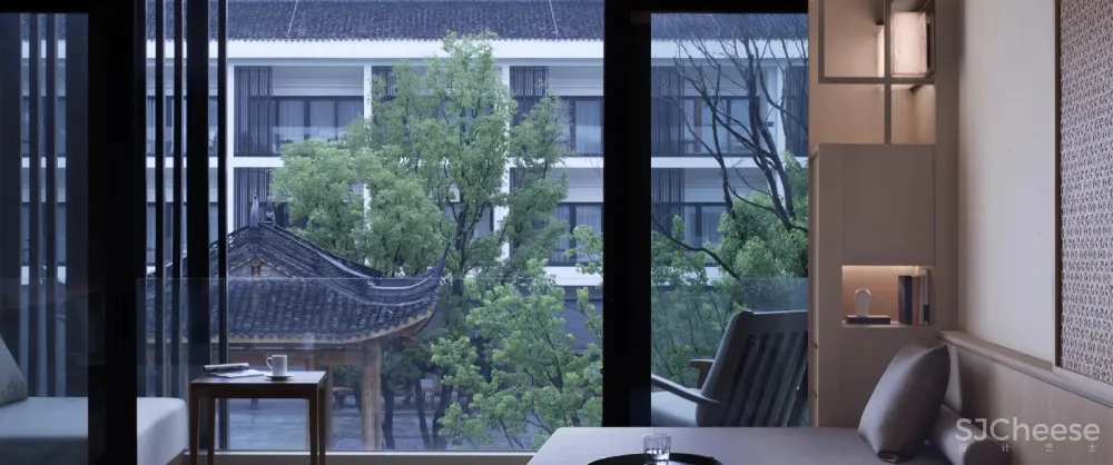 别具一格的现代酒店景观风情 水平线设计