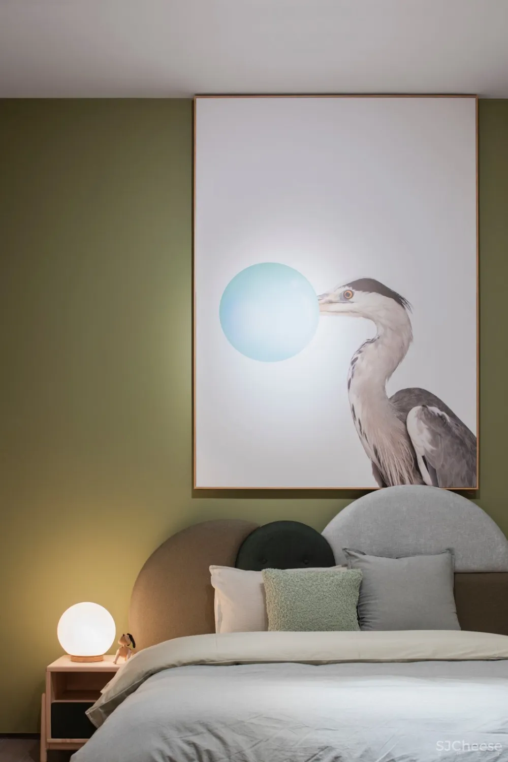 趣味十足的色彩空间,满满的艺术格调 辛视设计