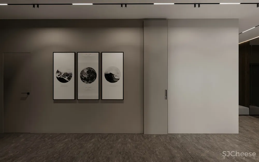 质感的舒适，高级无色系的自然居所