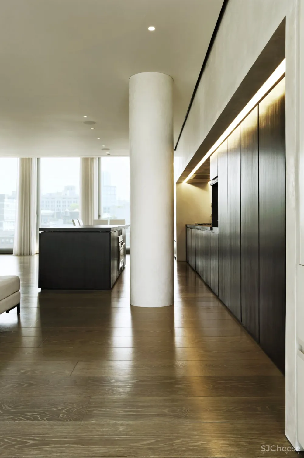 Christian Liaigre &John Pawson | Edition创始人Ian Schrager的顶层公寓