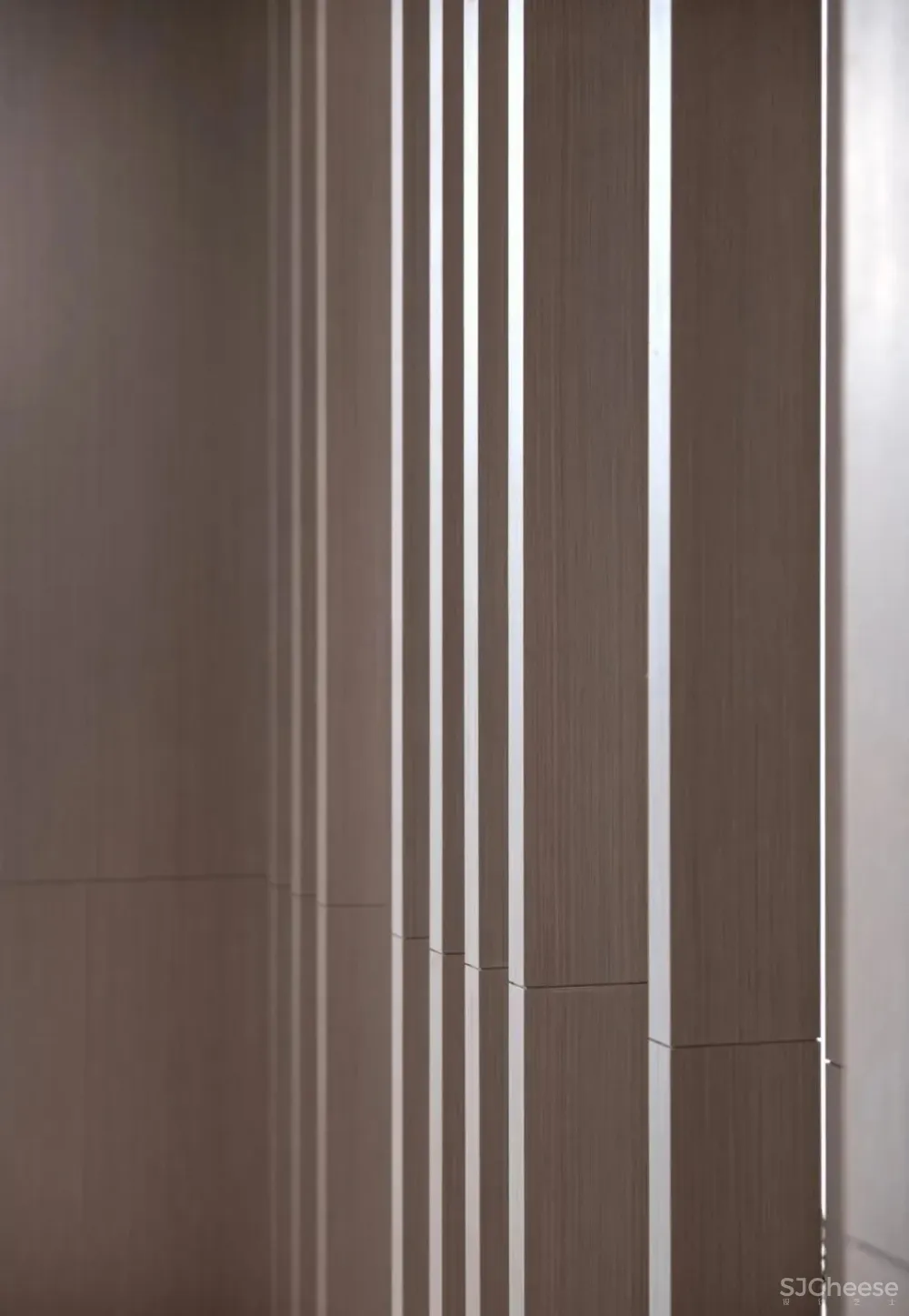 简素平和，光之艺术语境 大伟设计