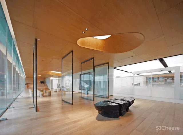 极简白 灰砖,格调十足的先锋艺术馆! 共生形态