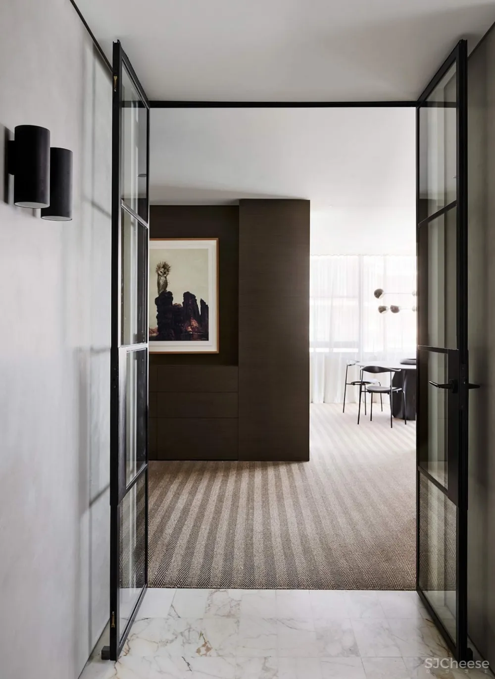 Hare & Klein | Cloud Apartment , 现代动态纹理的设计