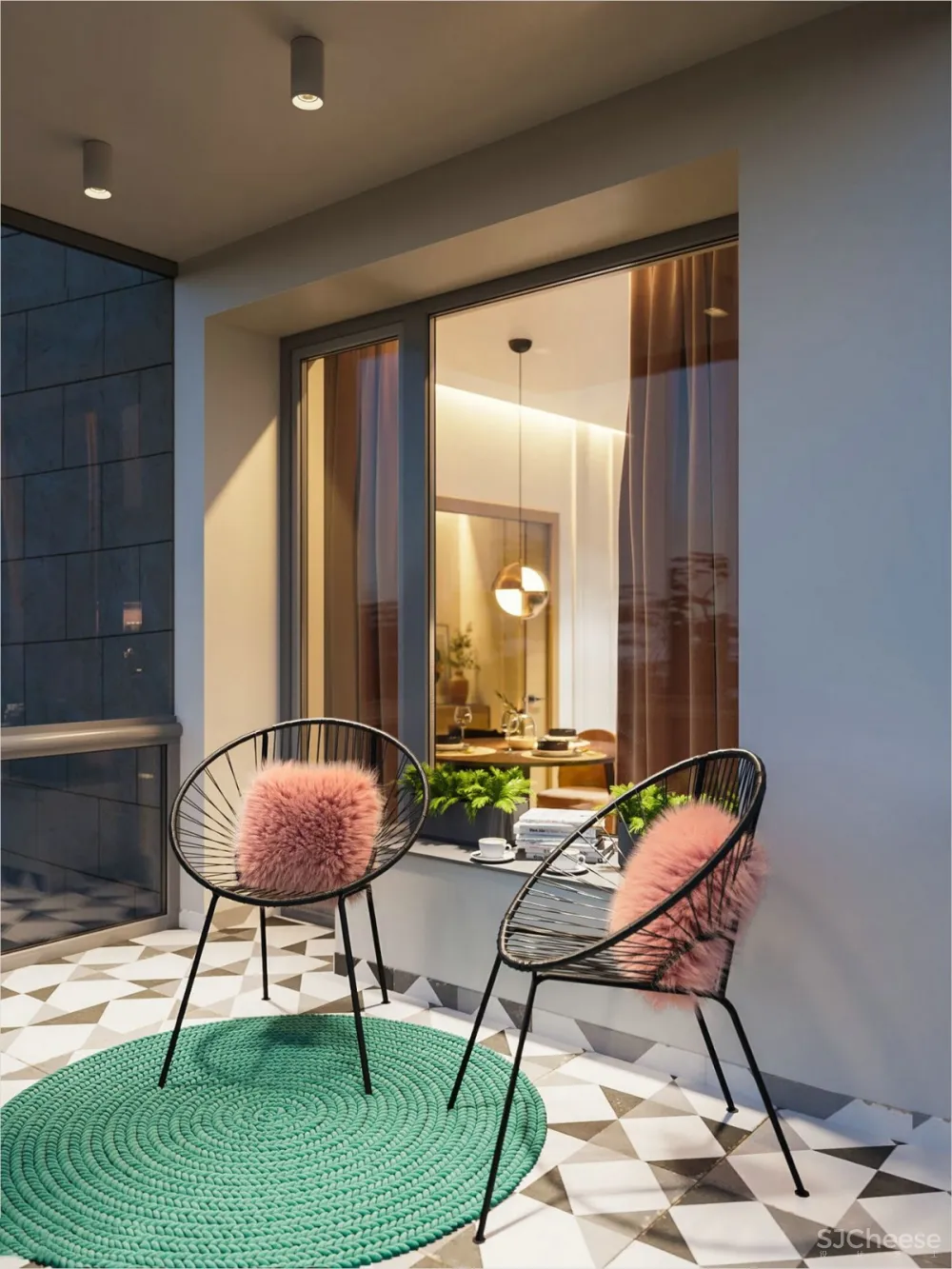 暖色系的精致，舒适而不失浪漫的居所