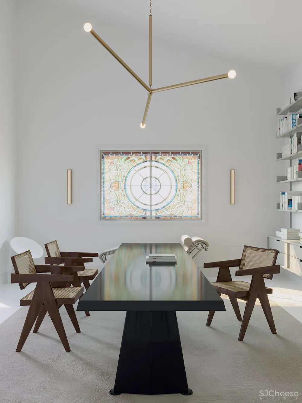 Artem Trigubchak | Cunningham Residence , 现代极简主义布局