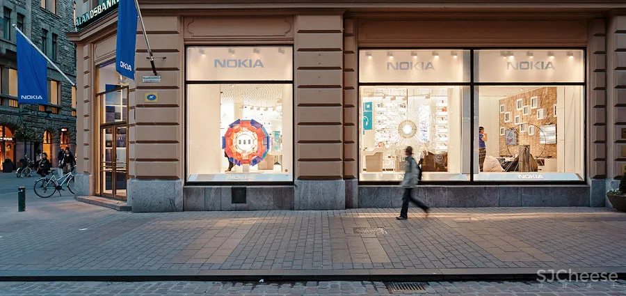 商店 诺基亚 芬兰 赫尔辛基