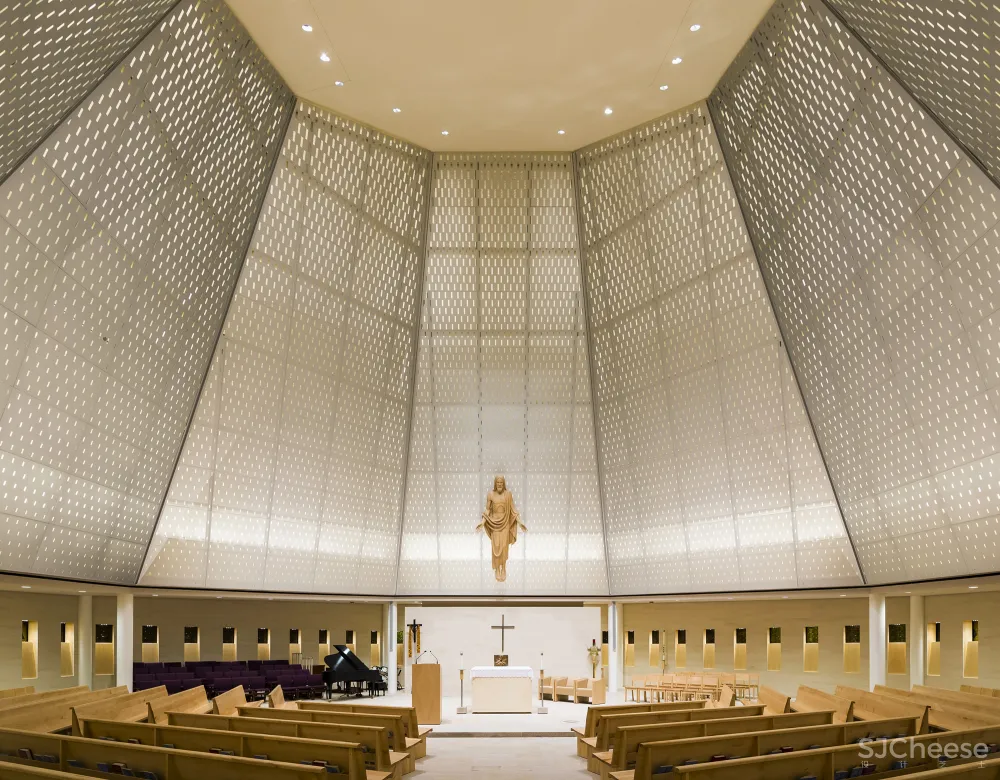 st katharine drexel chapel xavier university of louisiana lighting design