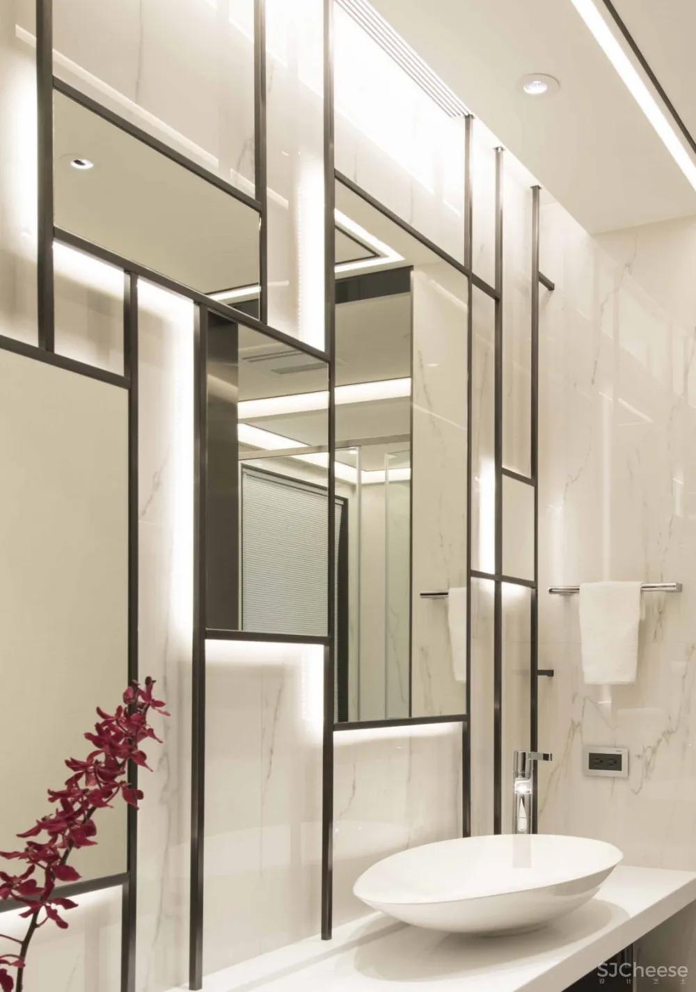 300㎡精致优雅的现代住宅设计 城市室内设计