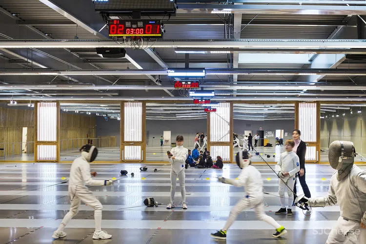 Sports Center in Neudorf Atelier Zündel Cristea