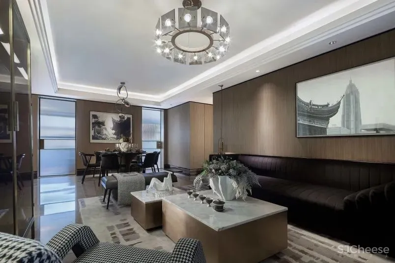 上海复地雅园公馆:黑白摩登,人文写境 G K桂睿诗设计