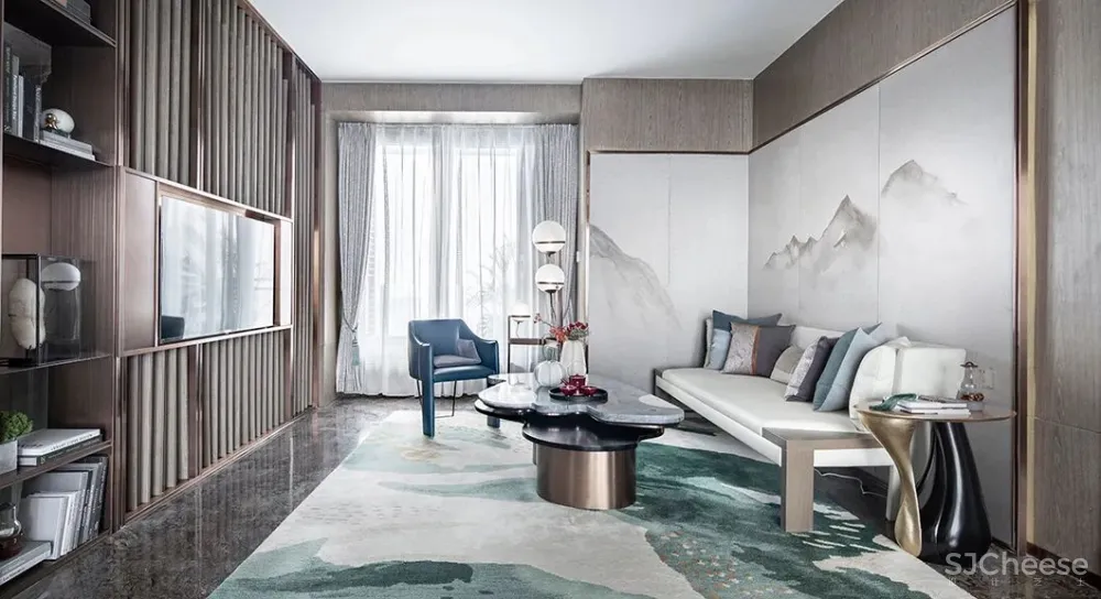 吴文粒:320㎡“醉美”顶层复式!