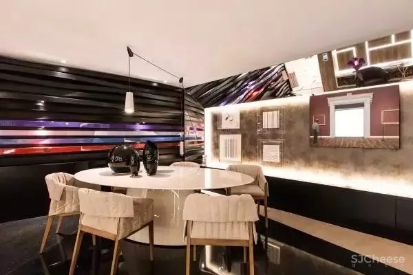 墙面巧用光，开个炫炫的家具店