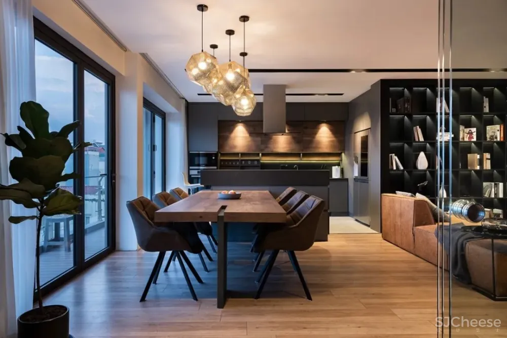 现代奢华风,给你不一样的视觉惊喜!