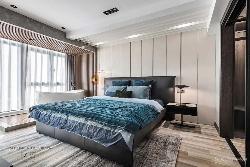 维也纳森林——260㎡现代简约风 原木色系住宅 郑鑫源