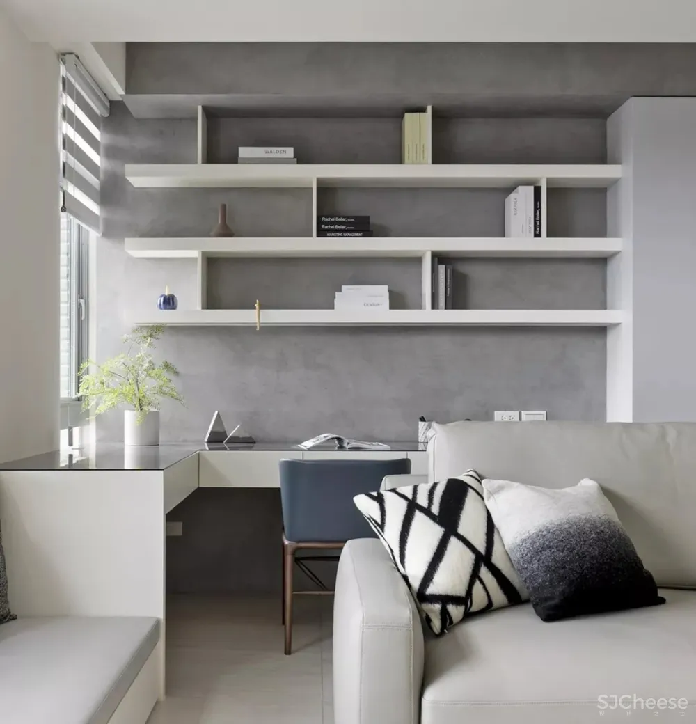 女设计师的90㎡,一人居简约自由超舒适 质本设计