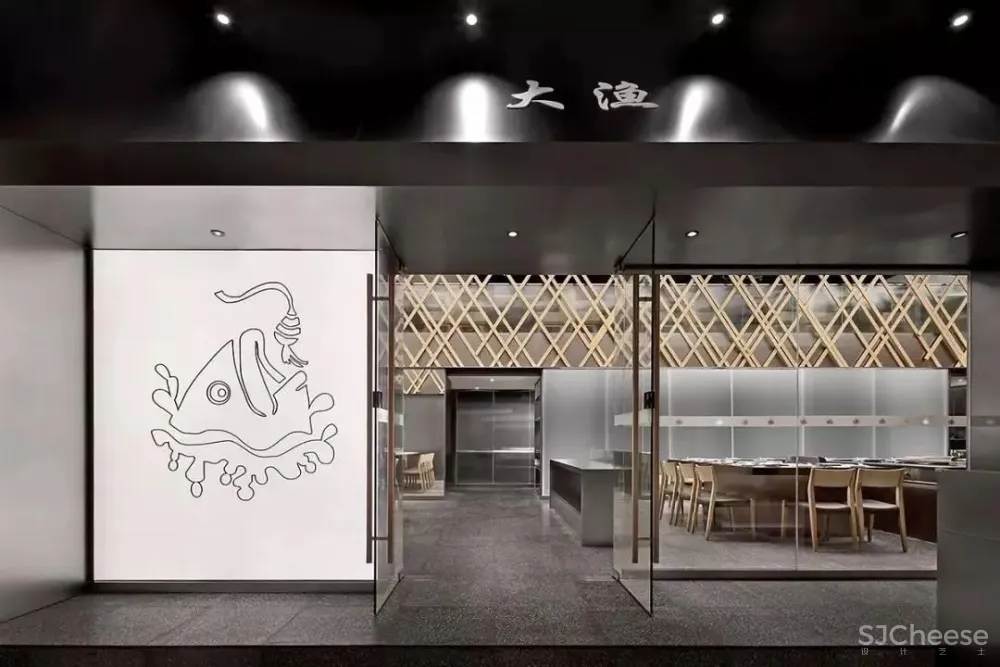 308㎡复古橄榄绿餐厅,邂逅那撩人的别样风趣! 艺鼎设计