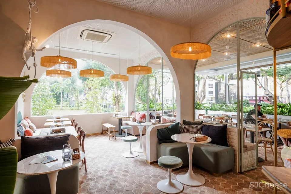 新加坡Merci Marcel咖啡厅酒吧Orchard路店 HUI DESIGNS