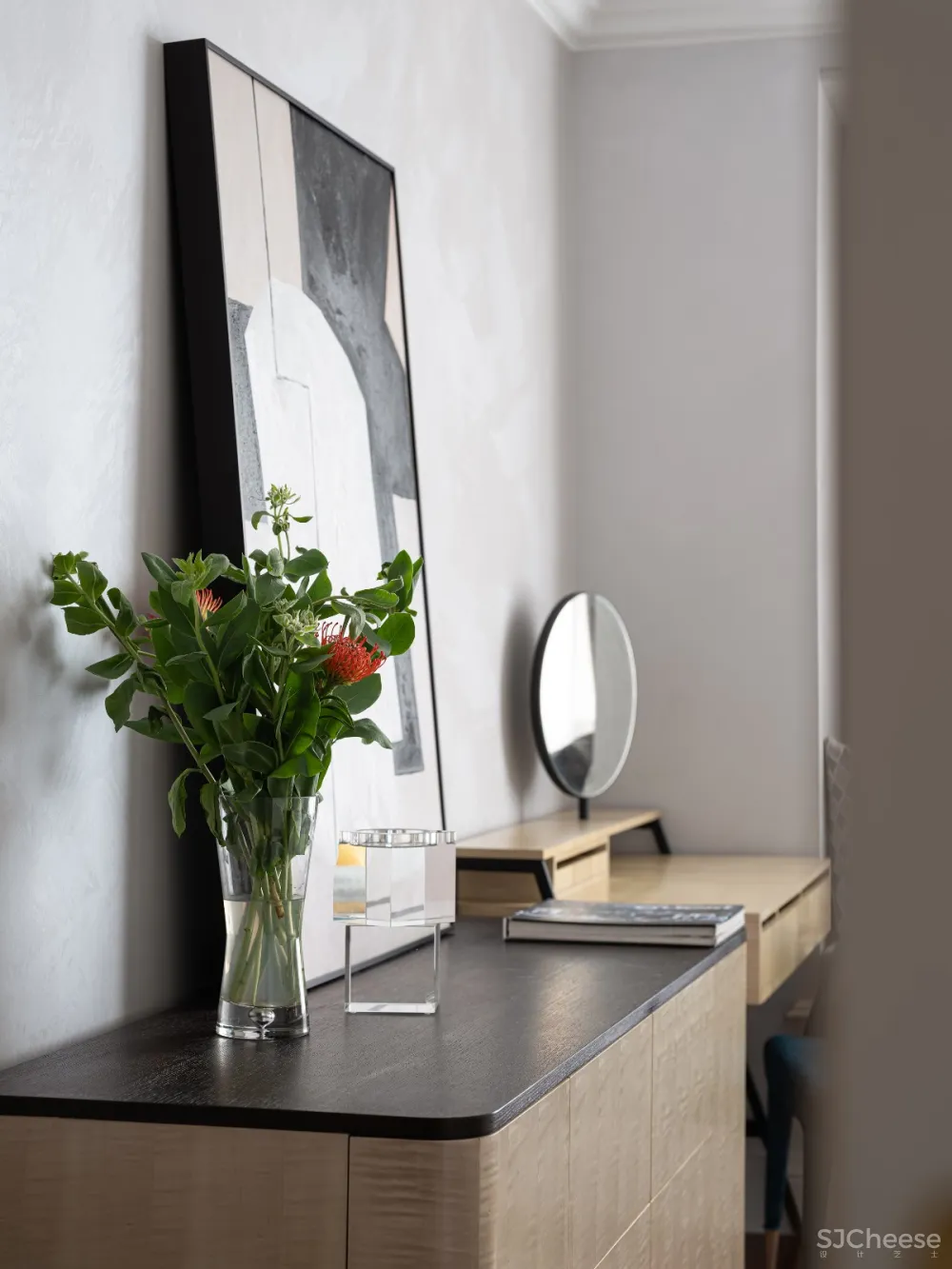 175㎡现代轻奢风样板间,素雅精致的艺术内核! 鸿艺源设计