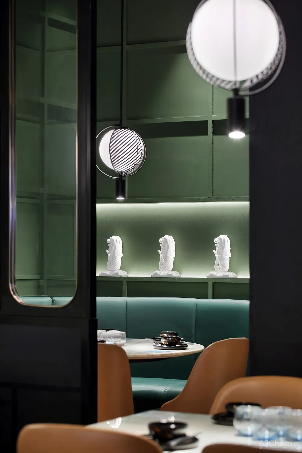 商场餐厅设计「艺鼎新作·星美聚」跟随‘鱼尾狮’,游走新加坡风情餐厅!