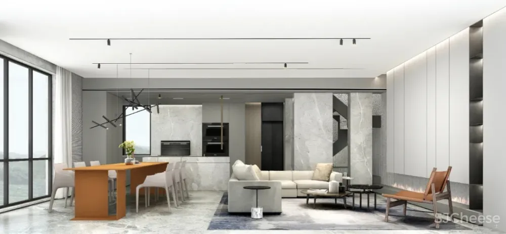 万科 · 天府万科城210㎡样板间 栋三尺设计