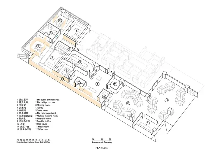 海氏国际集团北京办公设计 PLAT ASIA