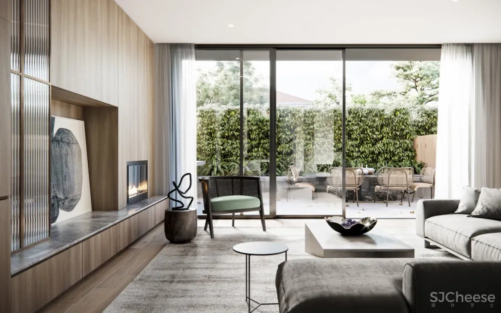 Cera Stribley | Tate Villa , 经典细节和柔软设计