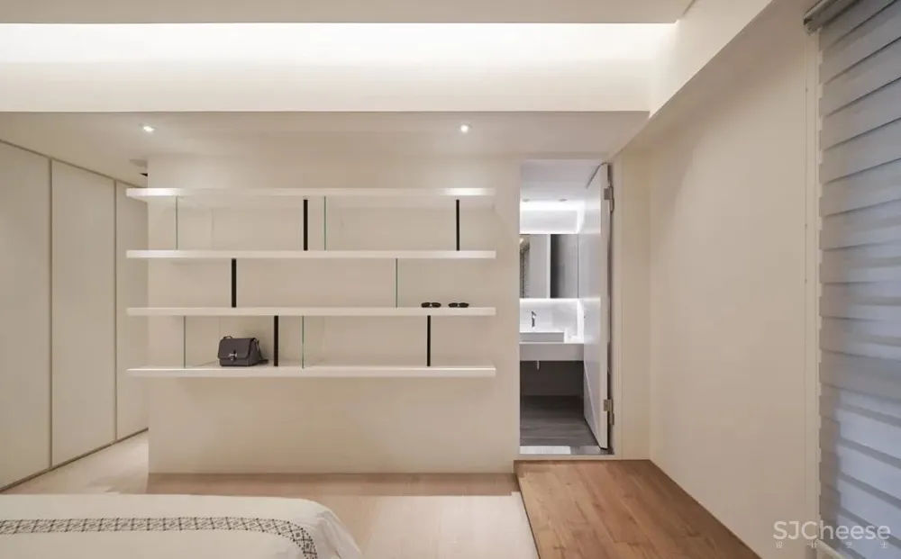 一条木质人行道贯穿公私区域,家还可以这样分 虫点子设计