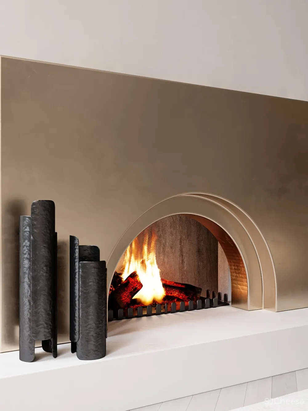 Quadro Room | Cameo Moscow , 莫斯科禁欲主义别墅