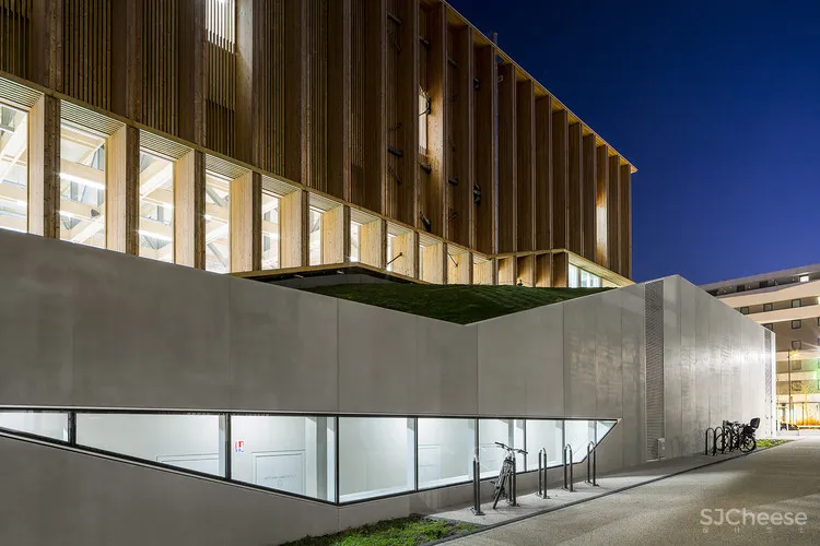 Sports Center in Neudorf Atelier Zündel Cristea