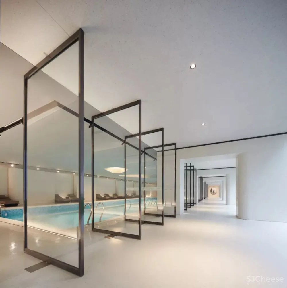 极简白 灰砖,格调十足的先锋艺术馆! 共生形态