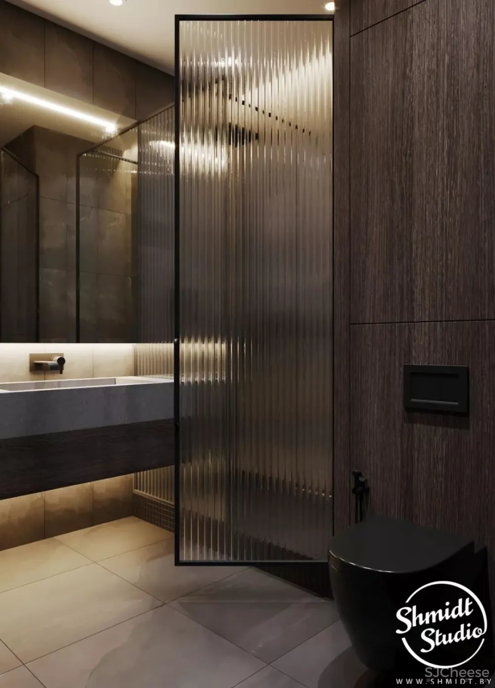 优雅时尚的高级灰 莫斯科轻奢质感住宅 Gennady Shmidt