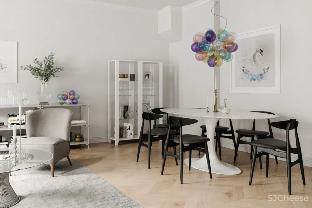 一款北欧泡泡灯饰