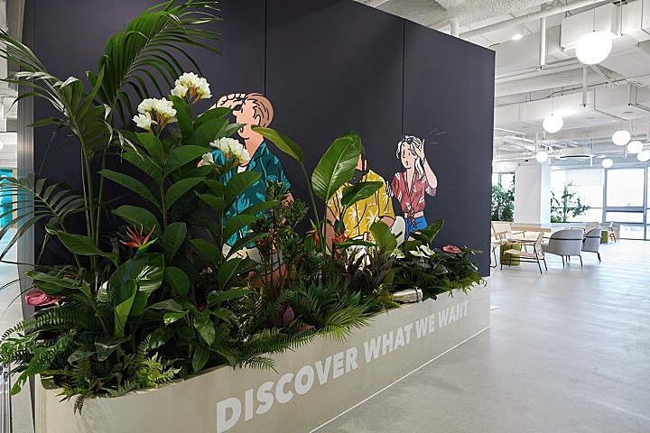 像儿童乐园的办公室 再造设计