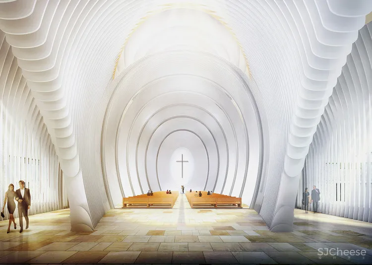 Büro Ziyu Zhuang and RSAA Reimagine the Basilica With Modernized Church in China