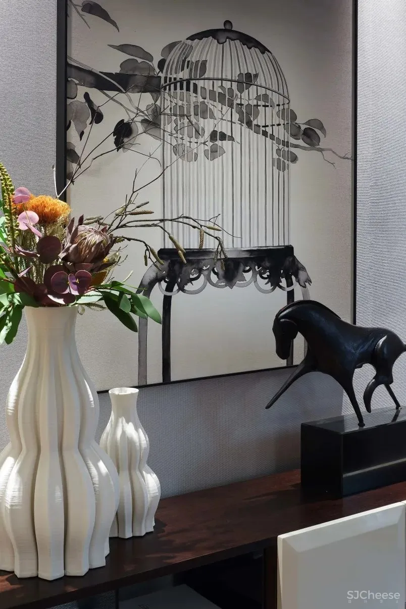 上海复地雅园公馆:黑白摩登,人文写境 G K桂睿诗设计