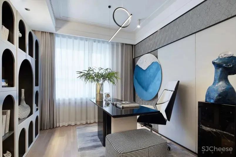 上海复地雅园公馆:黑白摩登,人文写境 G K桂睿诗设计