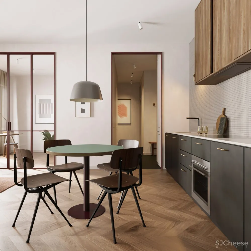 Lera Brumina | 63㎡ Apartment , 极简莫斯科公寓