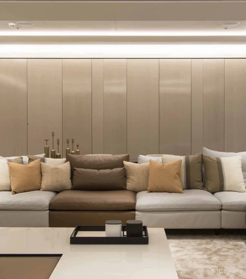 300㎡精致优雅的现代住宅设计 城市室内设计