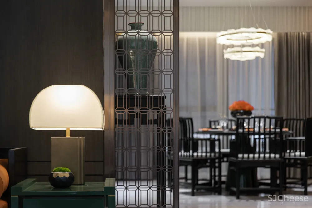 时代君悦府样板间01户型——新中式的质感，中国式的优雅奢华！ 道胜设计