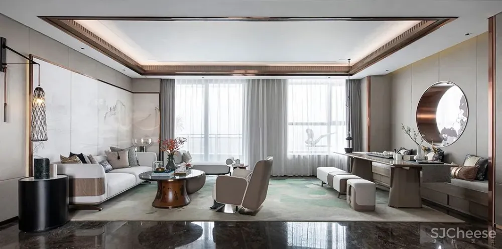 吴文粒:320㎡“醉美”顶层复式!