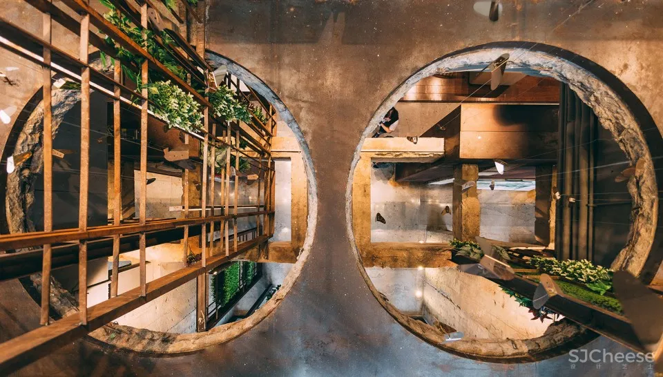 广东中山旧工厂改造的销售中心︱汤物臣·肯文