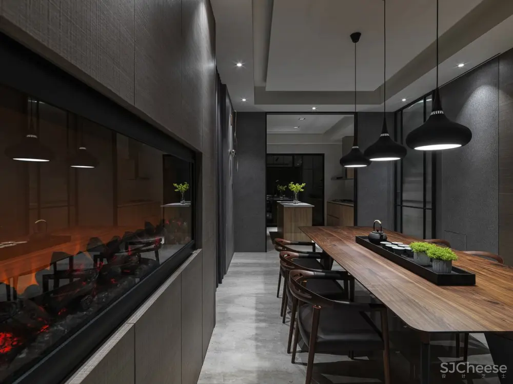 现代风大宅,优雅时尚,质感端庄