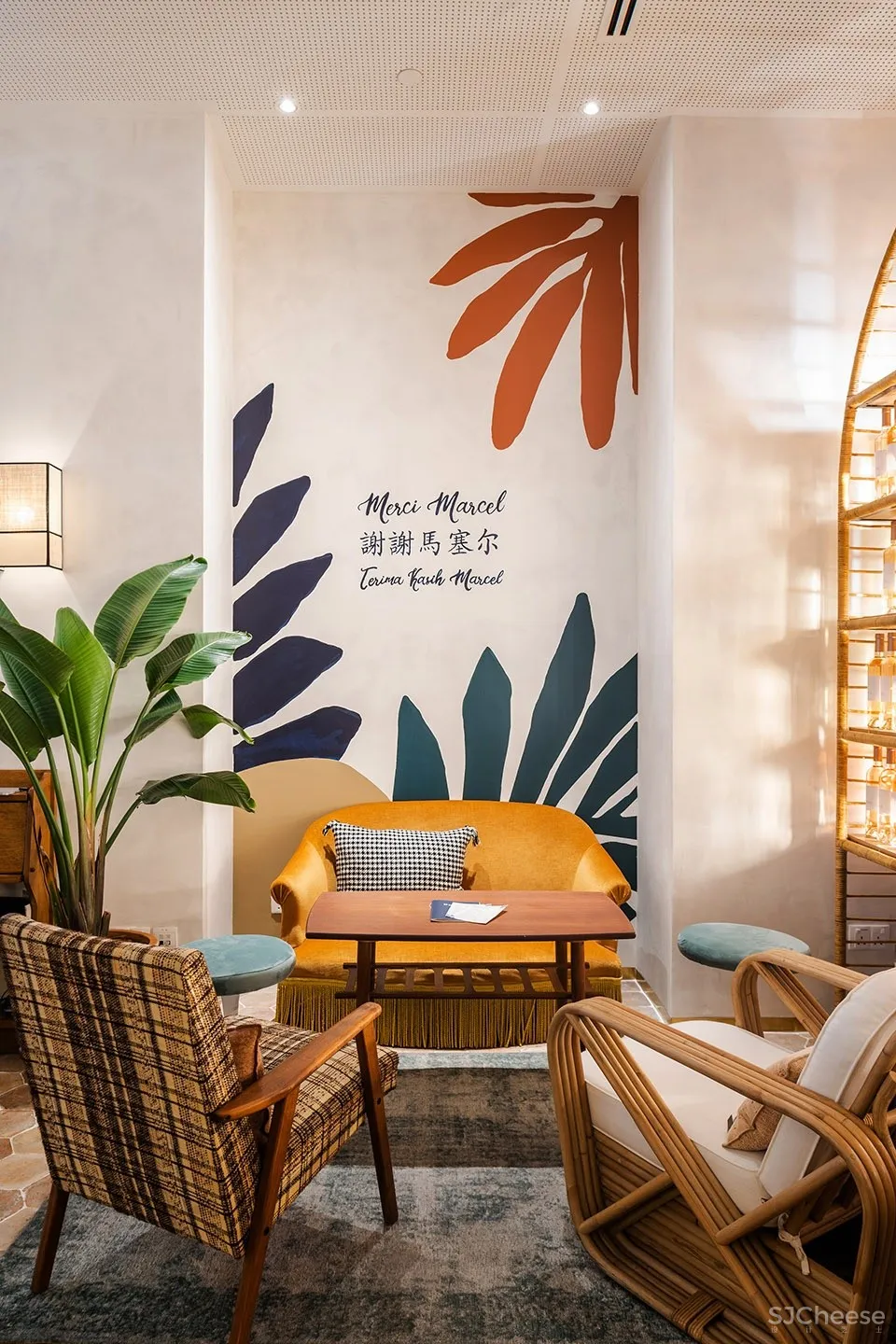 新加坡Merci Marcel咖啡厅酒吧Orchard路店 HUI DESIGNS