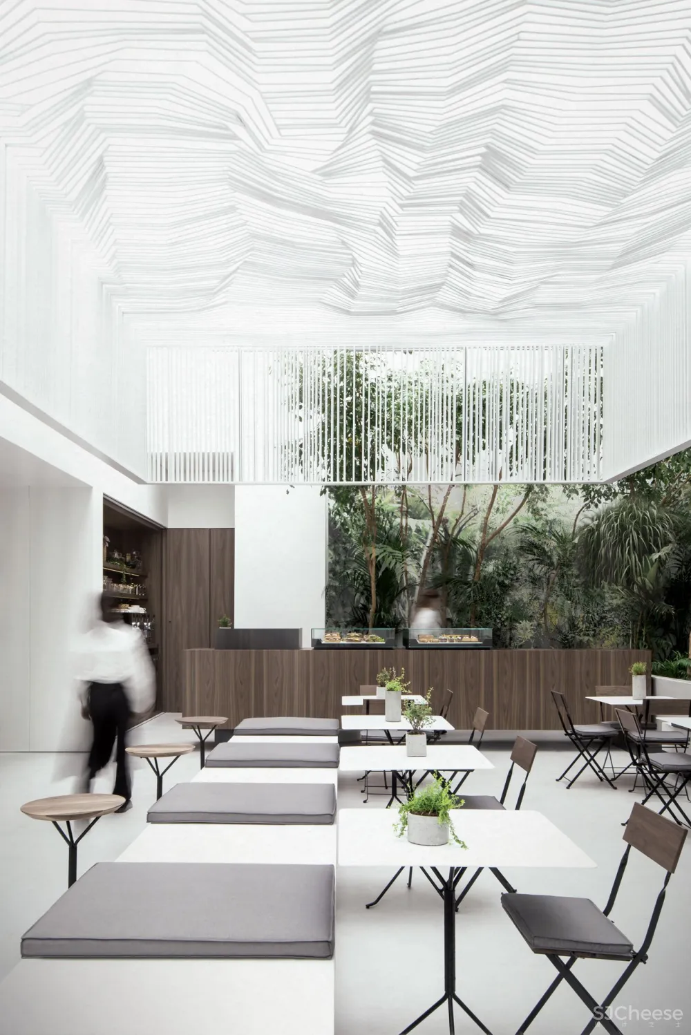 The New Cycladic Art Museum Shop - Café in Athens, Greece by Kois Associated Architects