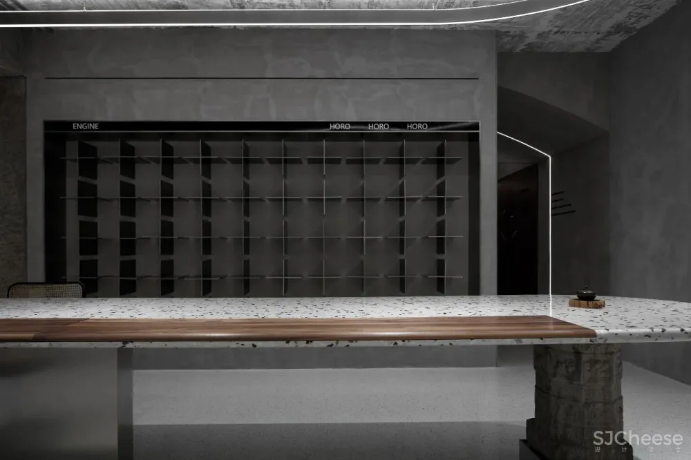 朴开十向办公室,用几何形状构建空间秩序 朴开十向