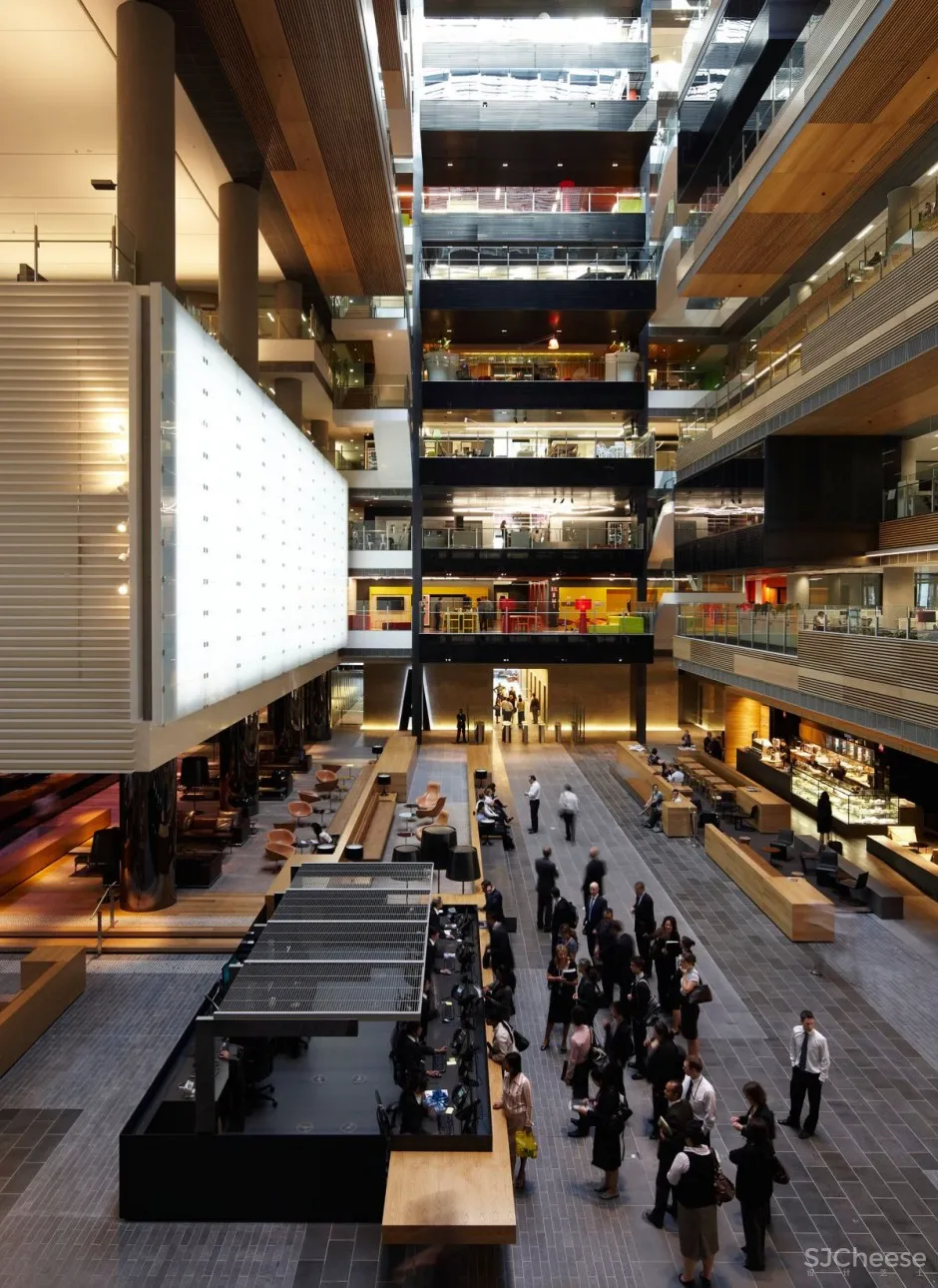 HASSELL 墨尔本澳新银行中心ANZ Centre Office (Melbourne)