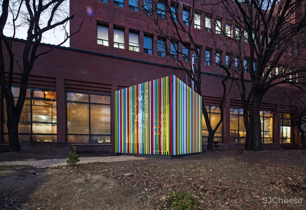 Pavilion Library SpaceTong (ArchiWorkshop)