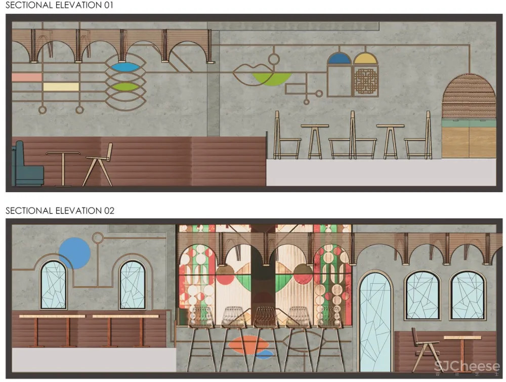 145㎡印度·MISU主题亚洲餐厅设计 FADD Studio